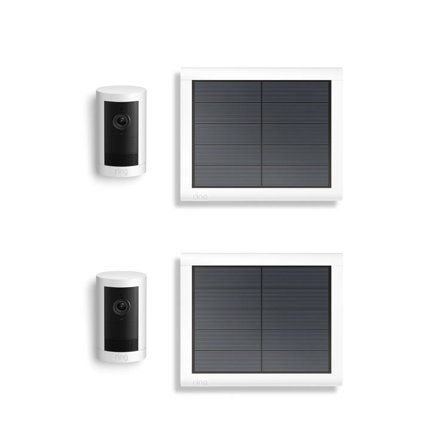 2-pack Outdoor Camera Plus Solar (Featuring Retinal 2K)