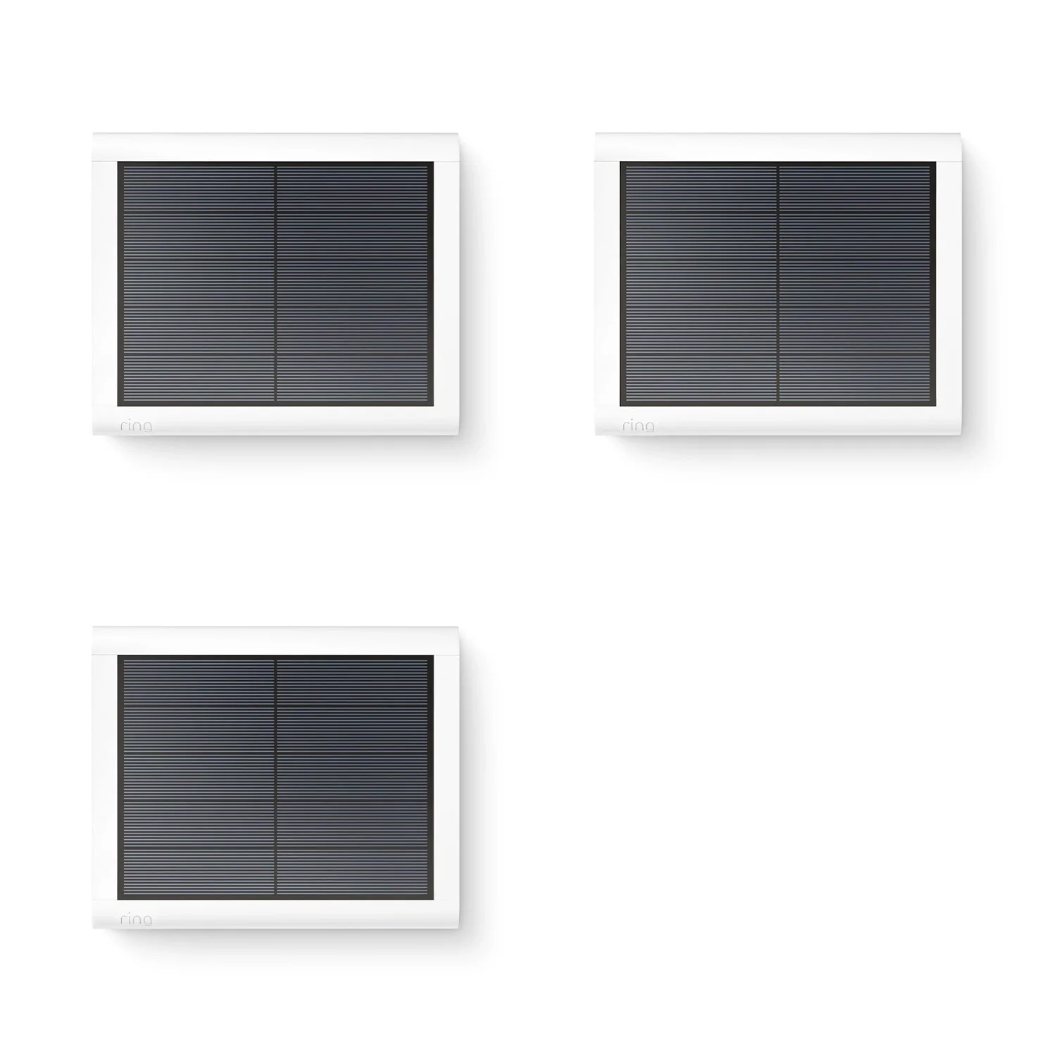 3-Pack Solar Panel (USB-C)  (for Outdoor Camera, Outdoor Camera Plus, Spotlight Cam Plus, Spotlight Cam Pro)