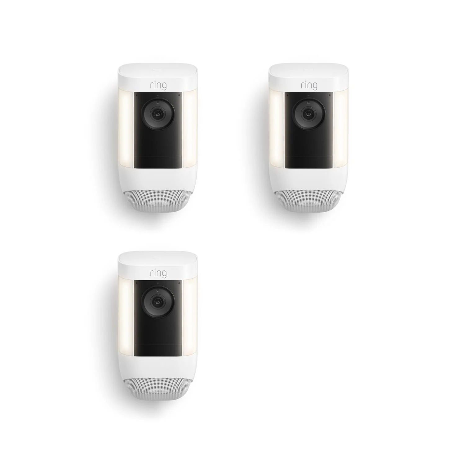 3- Pack Spotlight Cam Pro Battery (2K Video with Ring Vision)