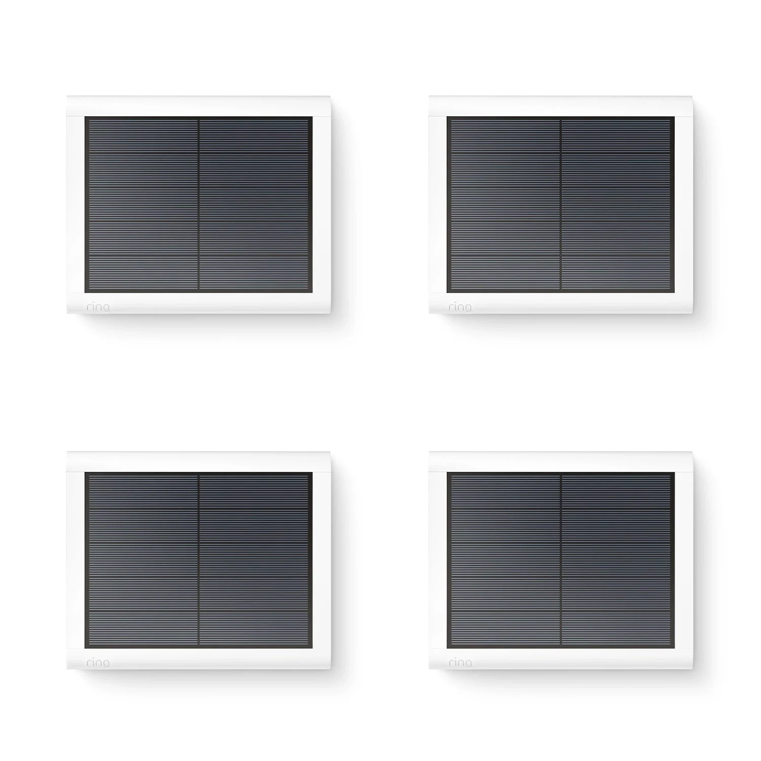 4-Pack Solar Panel (USB-C) (for Outdoor Camera, Outdoor Camera Plus, Spotlight Cam Plus, Spotlight Cam Pro)