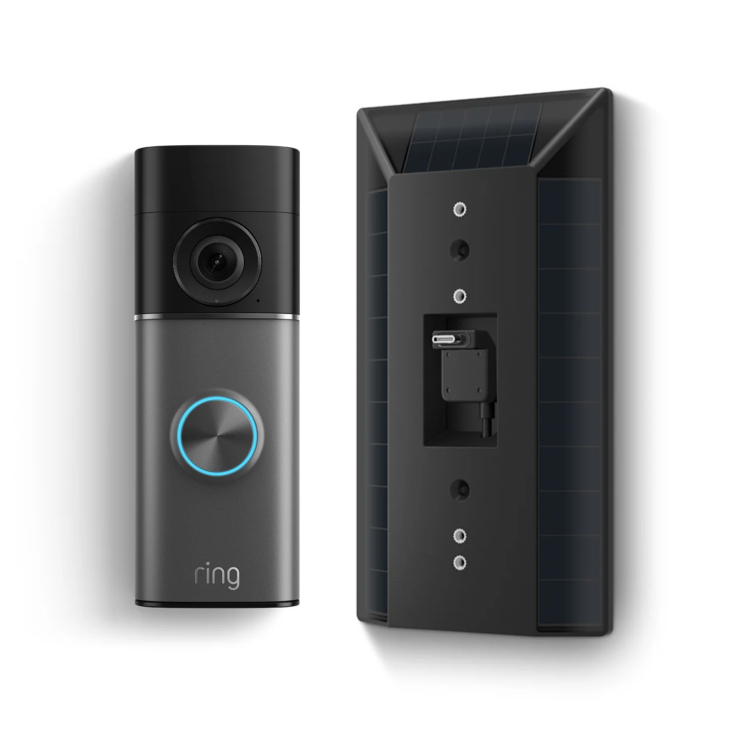 Battery Video Doorbell Pro (2nd Gen) + Doorbell Solar Charger (Featuring Retinal 4K)
